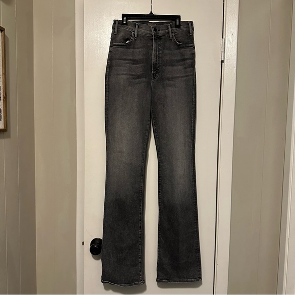 MOTHER Denim - NWT Mother Hustler Heel jeans Magic 8 Ball size 29 gray